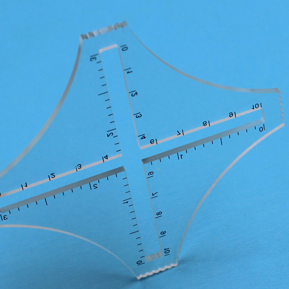 Sewing Gauge Ruler - أداة قياس احترافية لتحديد كثافة الحياكة،