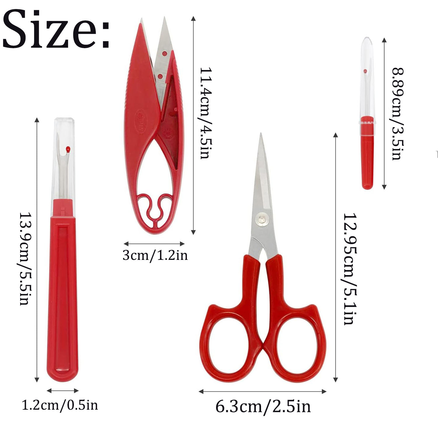 1/2/6 قطعة مجموعة الخياطة التم - مراجعة Sewing Gauge Ruler وسعره