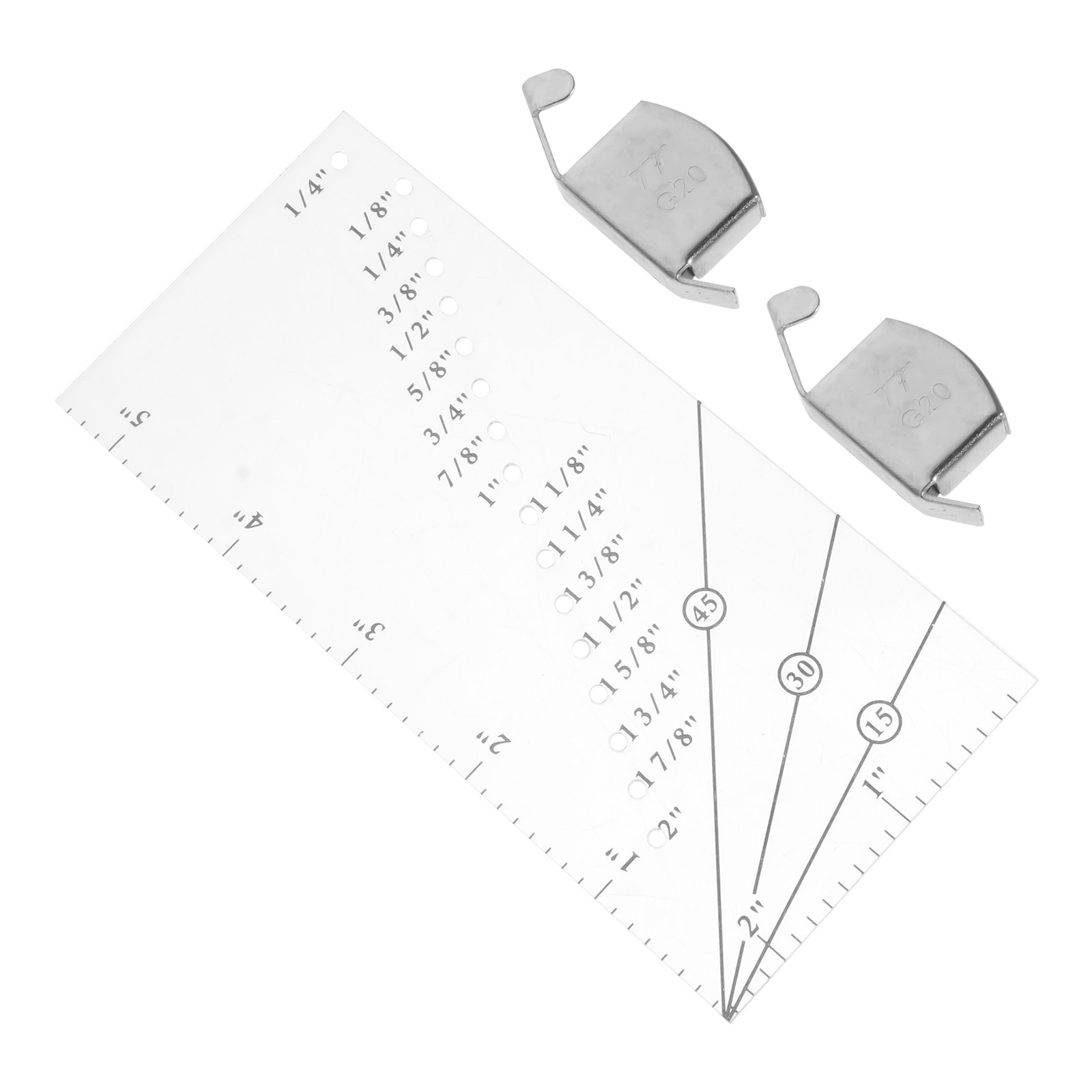 مجموعة واحدة من مسطرة الخياطة  - مراجعة Sewing Gauge Ruler وسعره